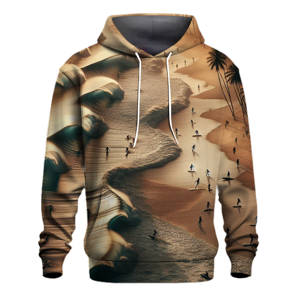 Surfing Pipeline Dream Hoodie