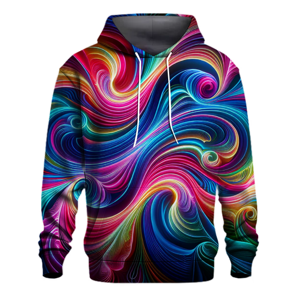 Wave Patterns Hoodie