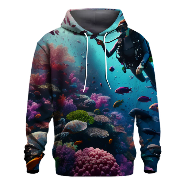 Scuba Diving Wonders Hoodie
