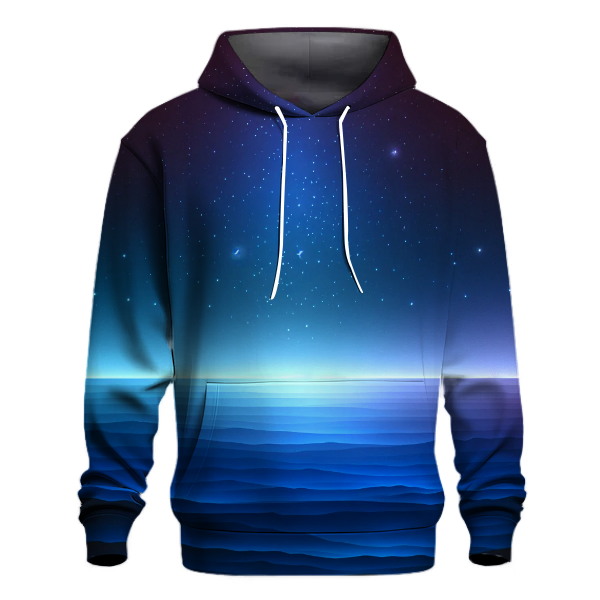 Cosmic Nightfall Gradient Hoodie
