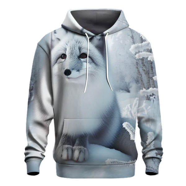 Arctic Fox Elegance Hoodie