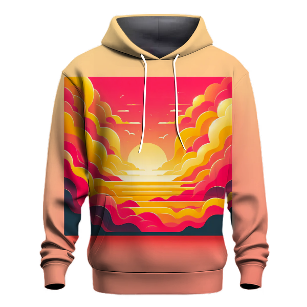 Radiant Summer Burst Hoodie