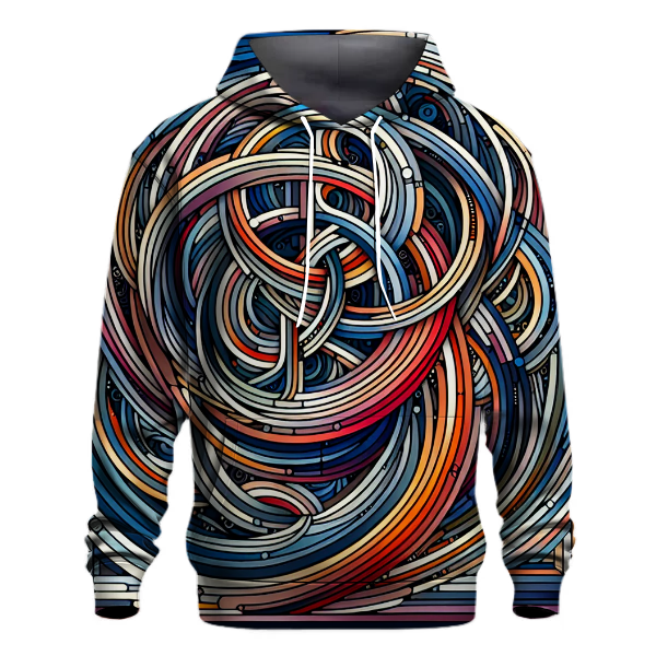 Intricate Geometric Harmony Hoodie