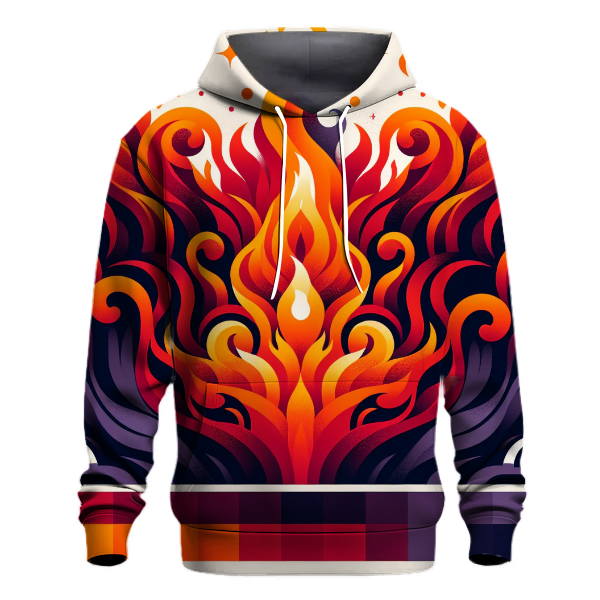 Flame Ember Blaze Hoodie