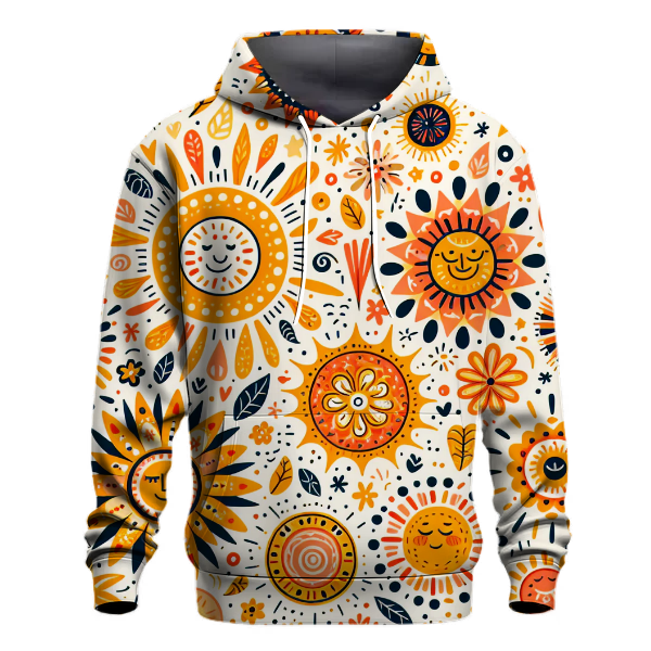 Boho Sunshine Vibes Hoodie