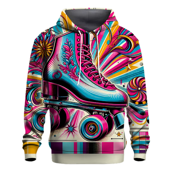 Classic Roller Skate Fun Hoodie