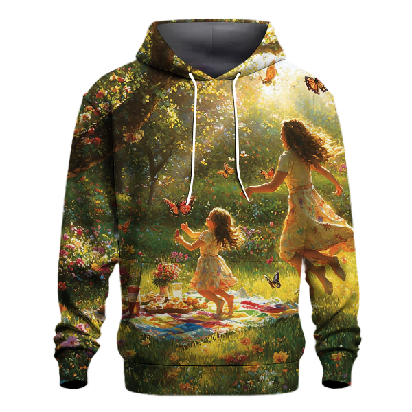 The Echo of Laughter A Mothers Joyful Spirit Hoodie