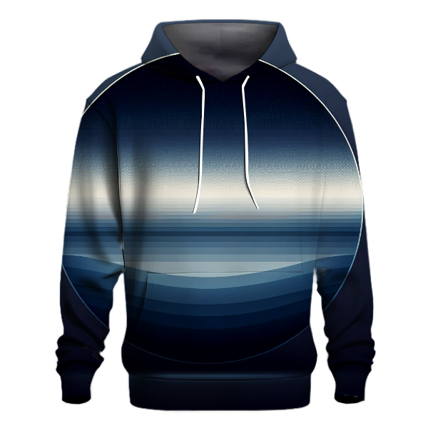 Midnight Serenity Gradient Hoodie