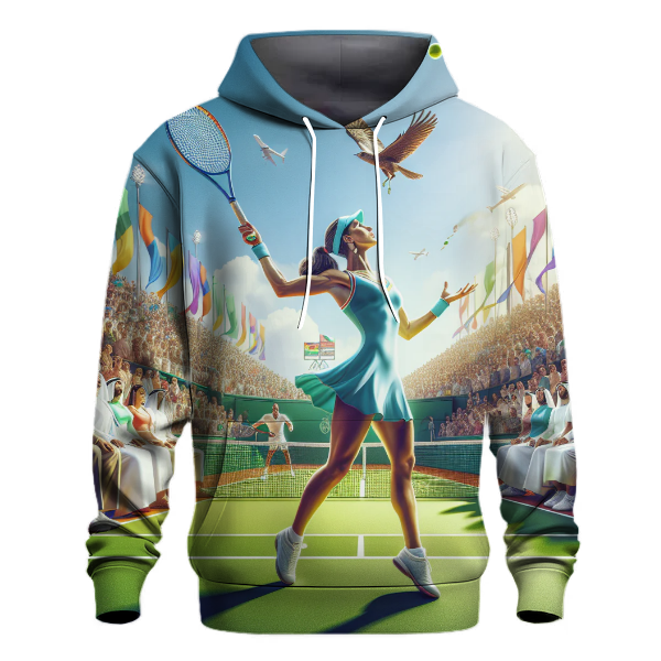 Tennis Court Champion Hoodie