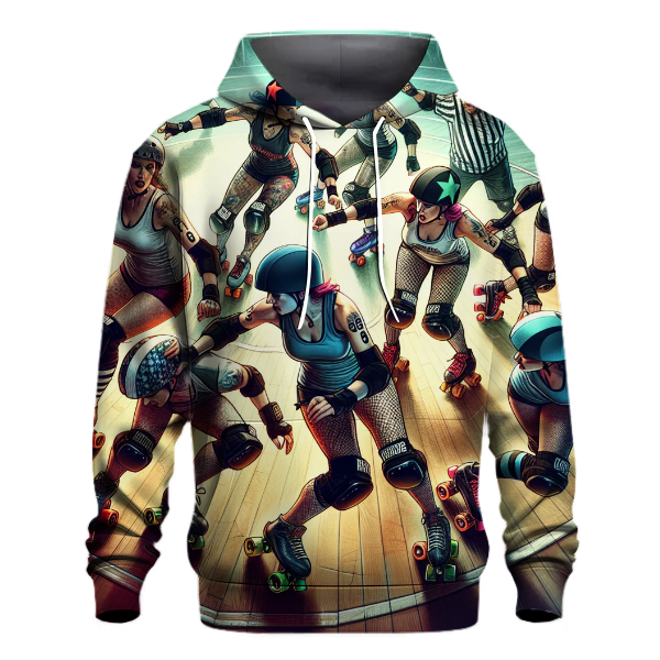 Roller Derby - Skater Fury Hoodie