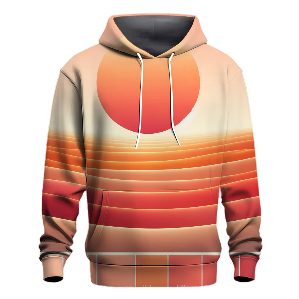 Summer Sunset Glow Hoodie