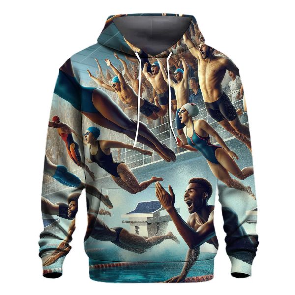 Swimming - Dive Into Greatness Hoodie