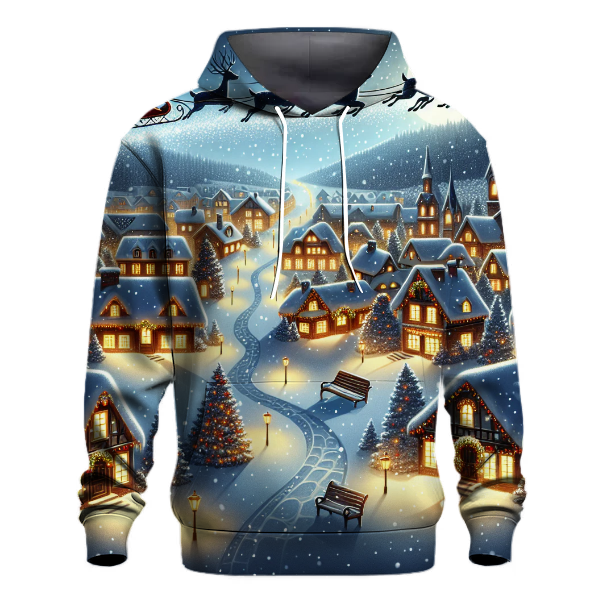 Santas Sleigh Flight Hoodie