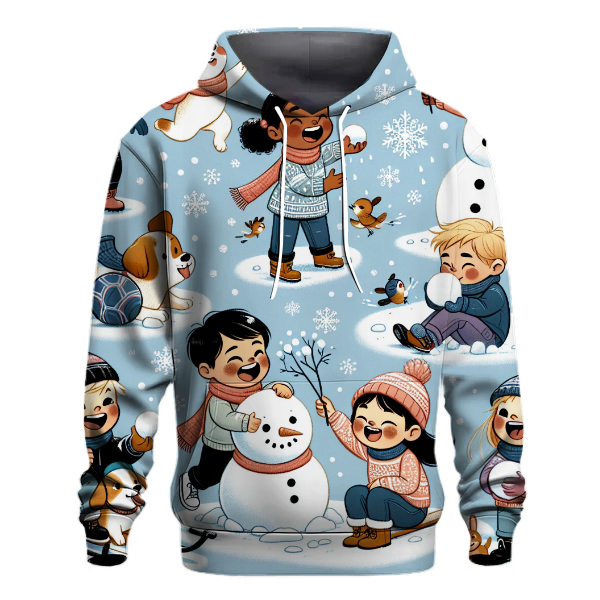 Whimsical Snow Day Hoodie