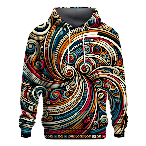 Swirl Tapestry Hoodie