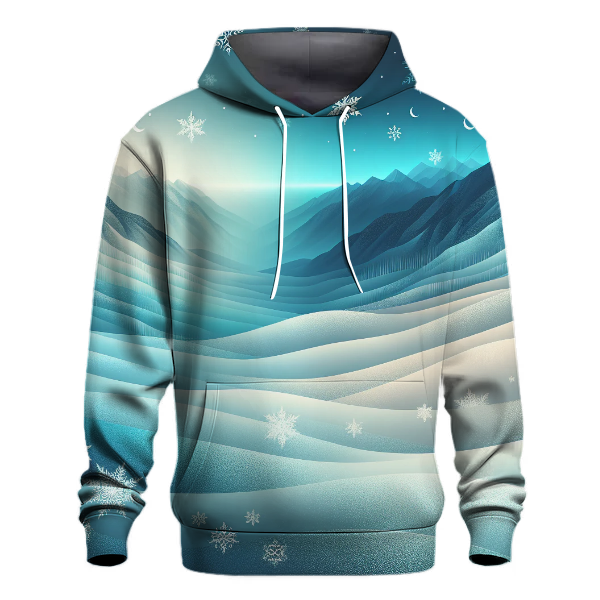Snowy Mountain Peak Hoodie