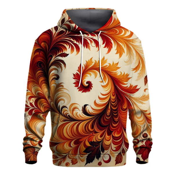 Breeze of Autumn Tie-Dye Hoodie