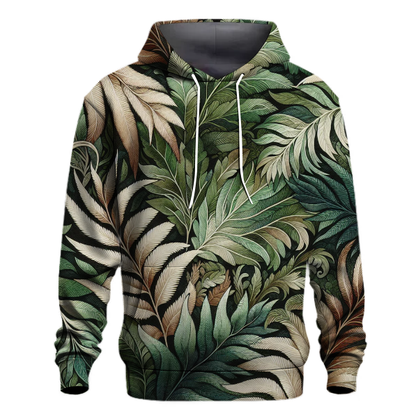 Forest Fern Whisper Hoodie