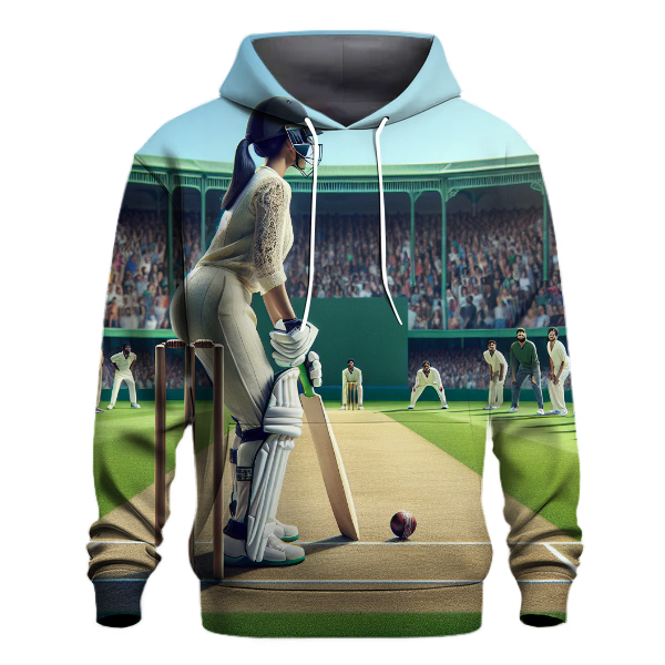 Cricket - Boundaries and Bowls Hoodie