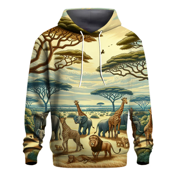 Safari Animal Kingdom Hoodie