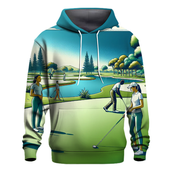 Golf Fairway Fun Hoodie