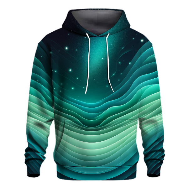 Whimsical Aurora Gradient Hoodie