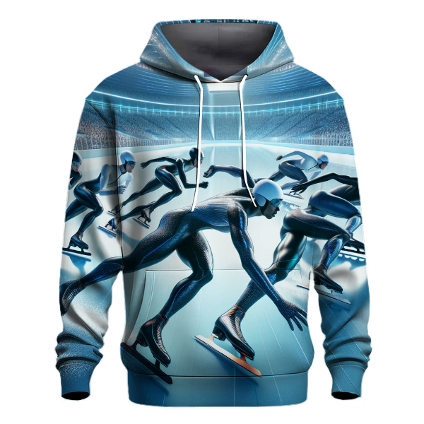 Speed Skating Swirl Hoodie