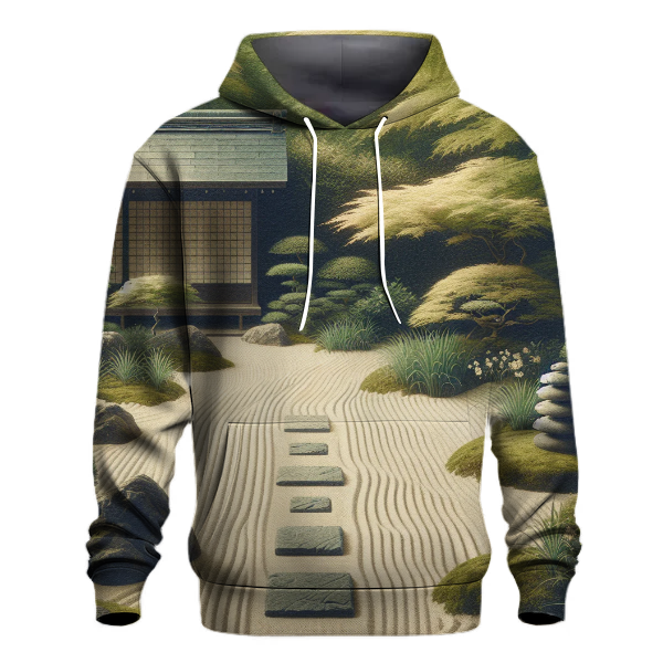 Serene Zen Gardens Hoodie