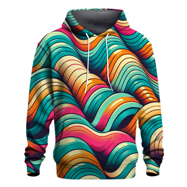 Retro Wave Party Hoodie