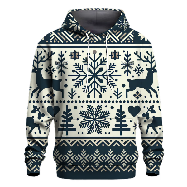 Nordic Christmas Sweater Hoodie
