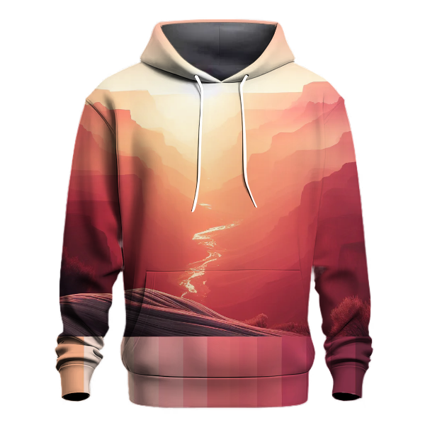 Sunrise Canyon Blush Hoodie