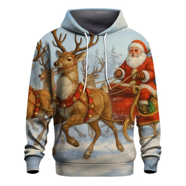 Reindeer Sleigh Bells Hoodie