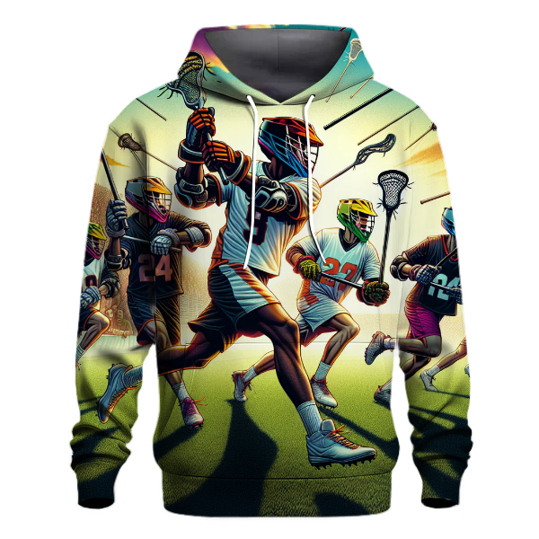 Lacrosse Field Action Hoodie
