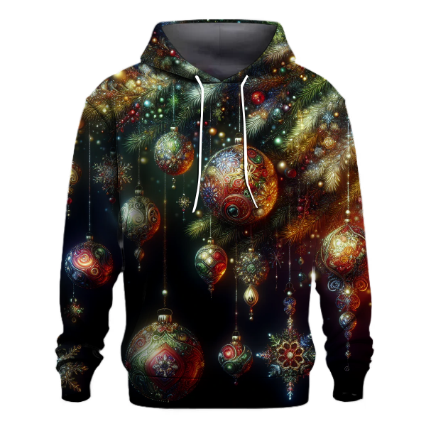 Christmas Tree Ornament Extravaganza Hoodie