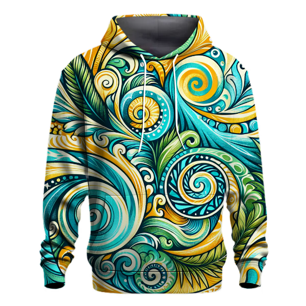 Tropical Breeze Whirl Hoodie