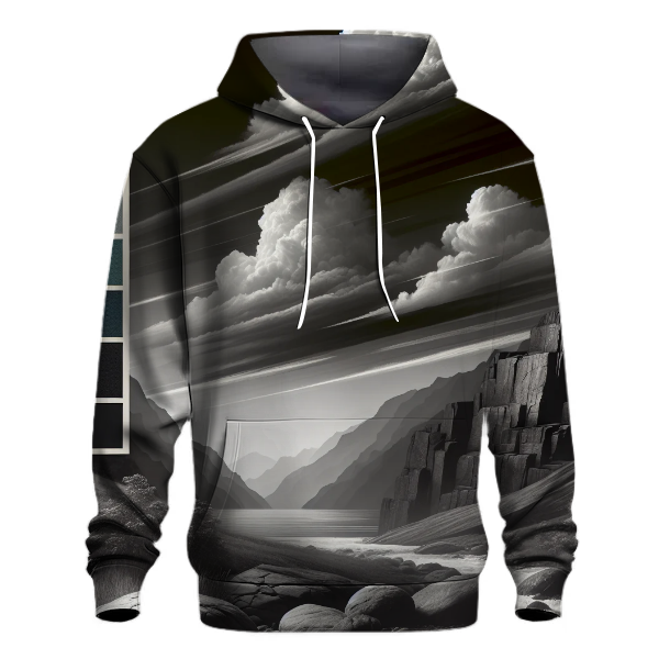 Steel Grey Mountain Hoodie