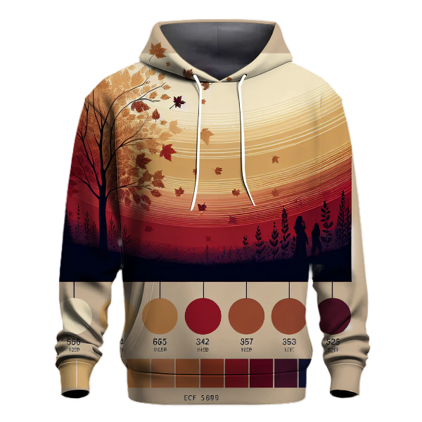 Autumn Nightfall Glow Hoodie