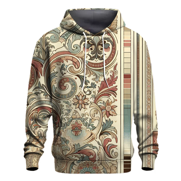 Charming Vintage Patterns Hoodie