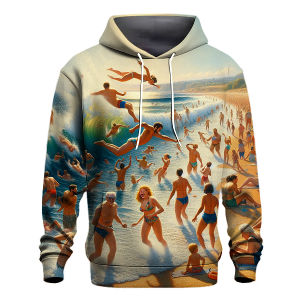 Swimming - Refreshing Waves Hoodie
