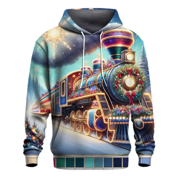 Magical Christmas Train Ride Hoodie