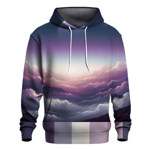 Silver Twilight Gradient Hoodie