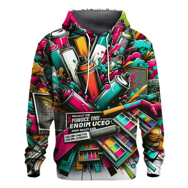 Artistic Graffiti Hoodie