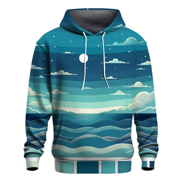 Ocean Breeze Twilight Hoodie