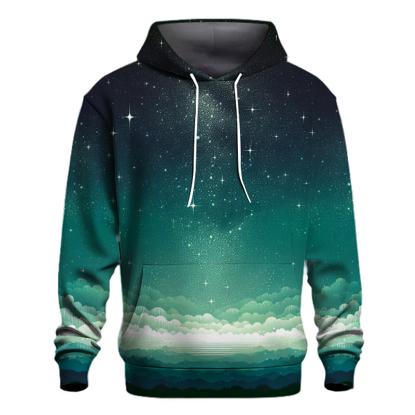 Emerald Night Sky Hoodie