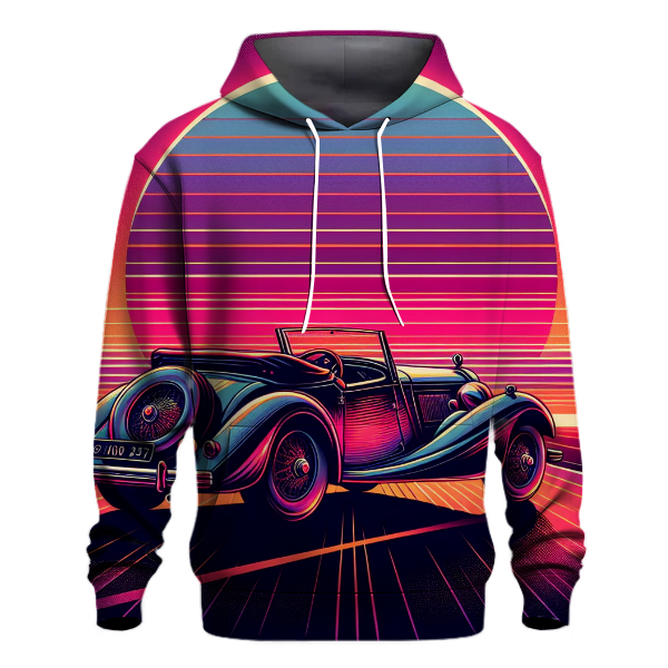 Neon Sunset Ride Hoodie
