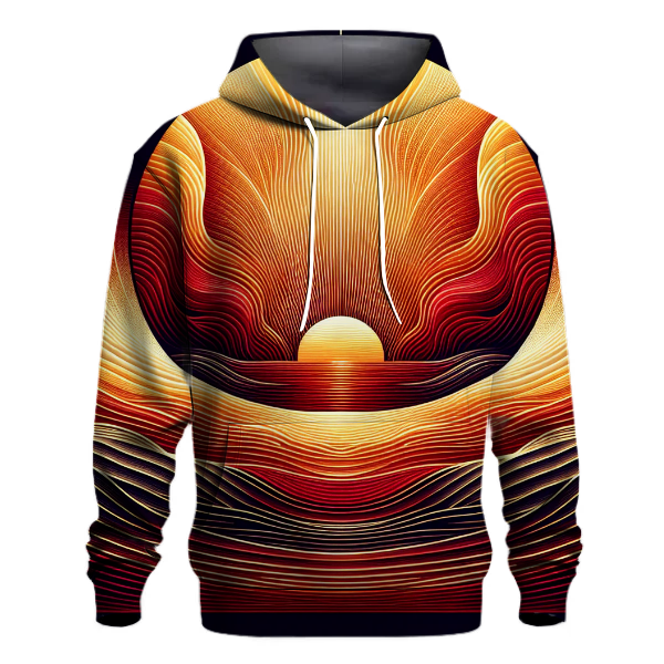 Radiant Sundown Hoodie