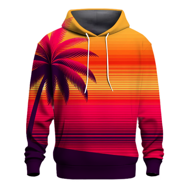 Tropical Sunset Flow Hoodie