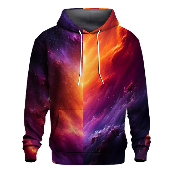 Fiery Galaxy Fade Hoodie