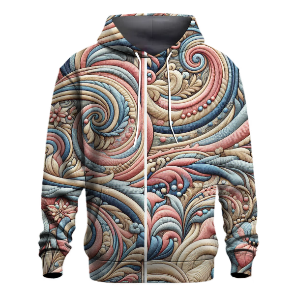 Peaceful Pastel Swirls Hoodie