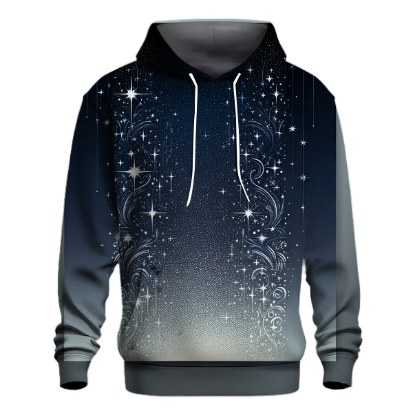 Glistening Winter Night Hoodie